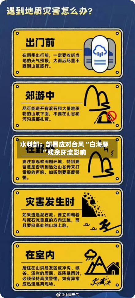 水利部：部署应对台风“白海豚	”残余环流影响-第2张图片