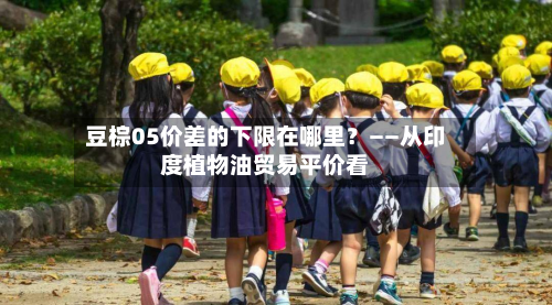 豆棕05价差的下限在哪里？——从印度植物油贸易平价看-第2张图片