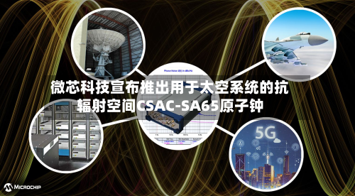 微芯科技宣布推出用于太空系统的抗辐射空间CSAC-SA65原子钟-第1张图片