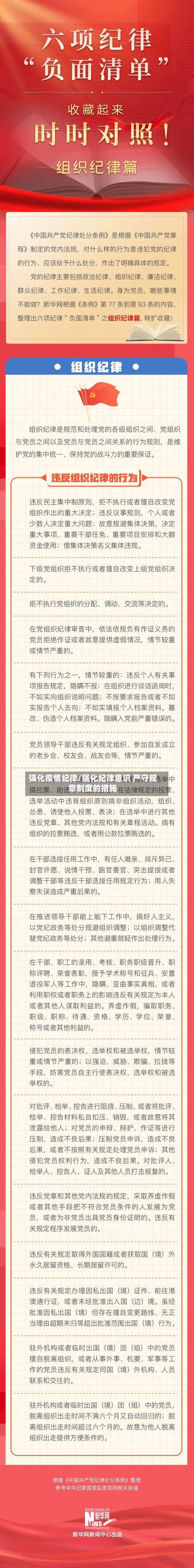 强化疫情纪律/强化纪律意识 严守规章制度的措施-第2张图片