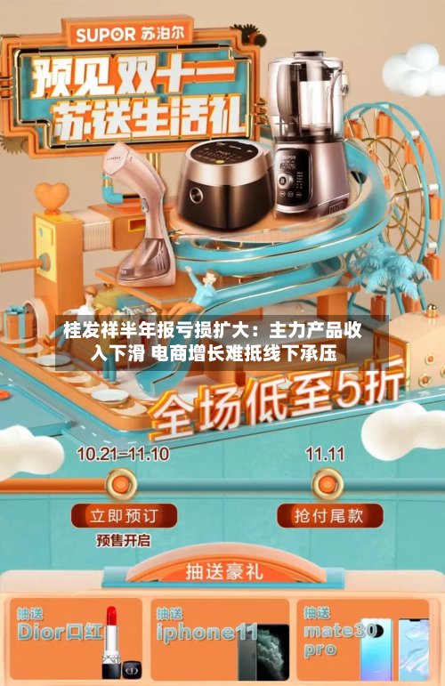 桂发祥半年报亏损扩大:主力产品收入下滑 电商增长难抵线下承压-第2张图片