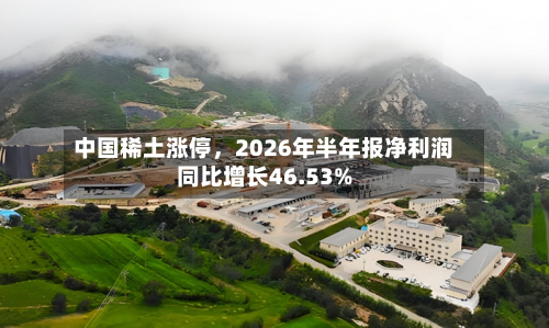 中国稀土涨停	，2026年半年报净利润同比增长46.53%-第3张图片