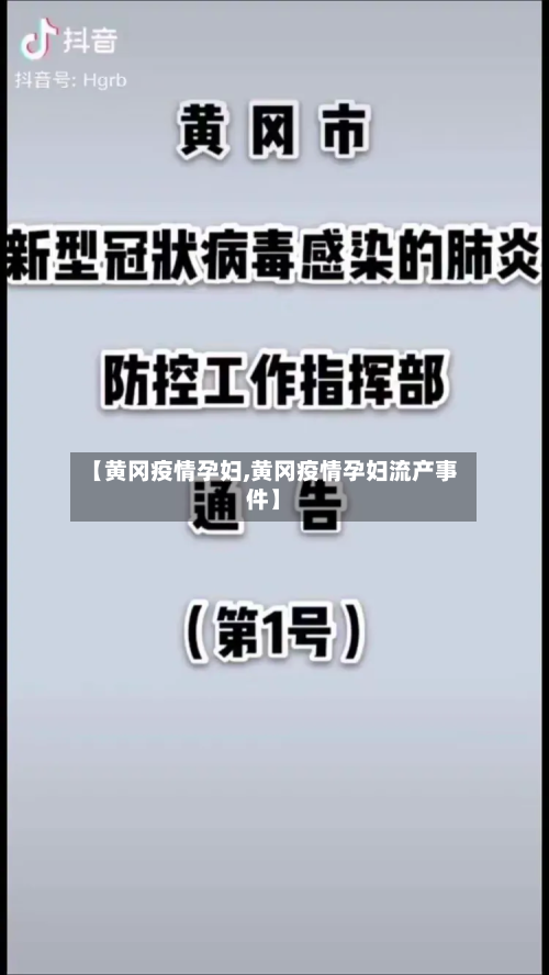 【黄冈疫情孕妇,黄冈疫情孕妇流产事件】-第3张图片