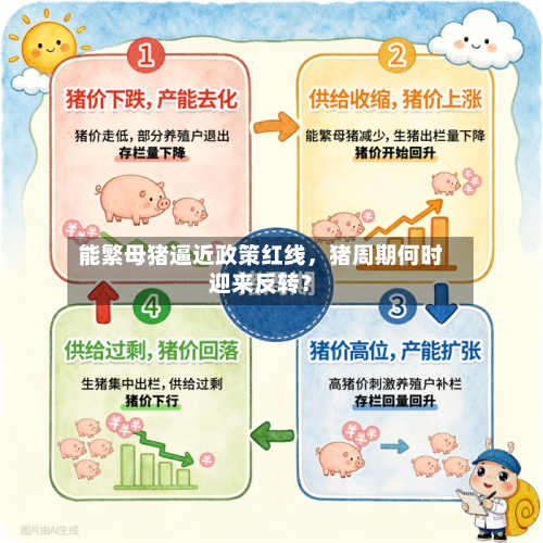 能繁母猪逼近政策红线	，猪周期何时迎来反转？-第1张图片