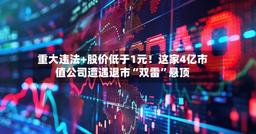 重大违法+股价低于1元！这家4亿市值公司遭遇退市“双雷	”悬顶-第2张图片