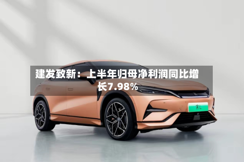 建发致新:上半年归母净利润同比增长7.98%-第3张图片
