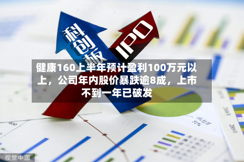 健康160上半年预计盈利100万元以上，公司年内股价暴跌逾8成	，上市不到一年已破发-第1张图片