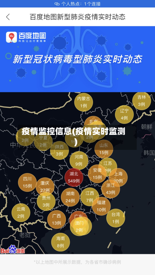 疫情监控信息(疫情实时监测)-第2张图片