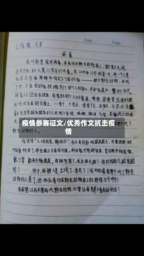 疫情参赛征文/优秀作文抗击疫情-第3张图片