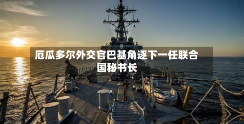厄瓜多尔外交官巴基角逐下一任联合国秘书长-第2张图片