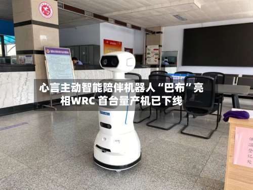心言主动智能陪伴机器人“巴布”亮相WRC 首台量产机已下线-第1张图片
