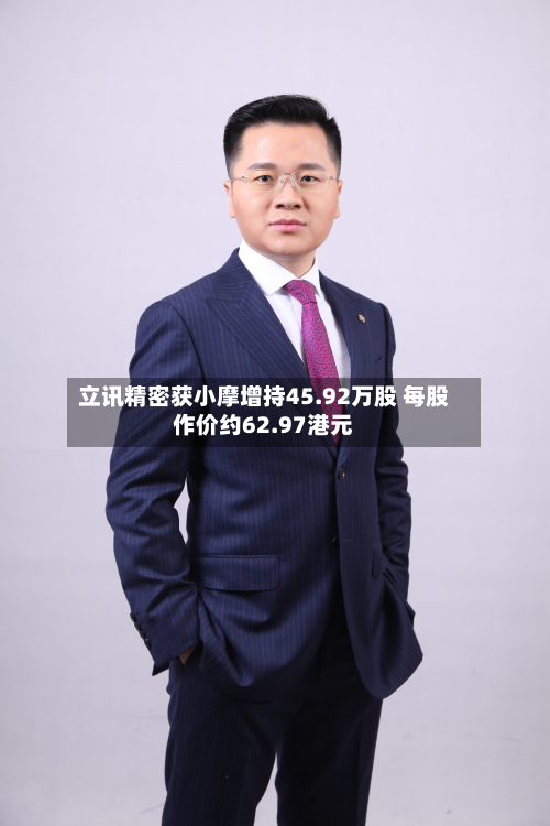 立讯精密获小摩增持45.92万股 每股作价约62.97港元-第2张图片