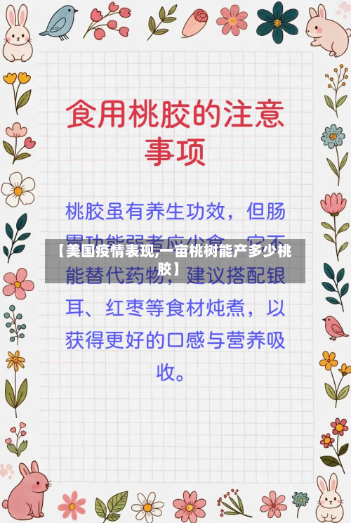 【美国疫情表现,一亩桃树能产多少桃胶】-第2张图片