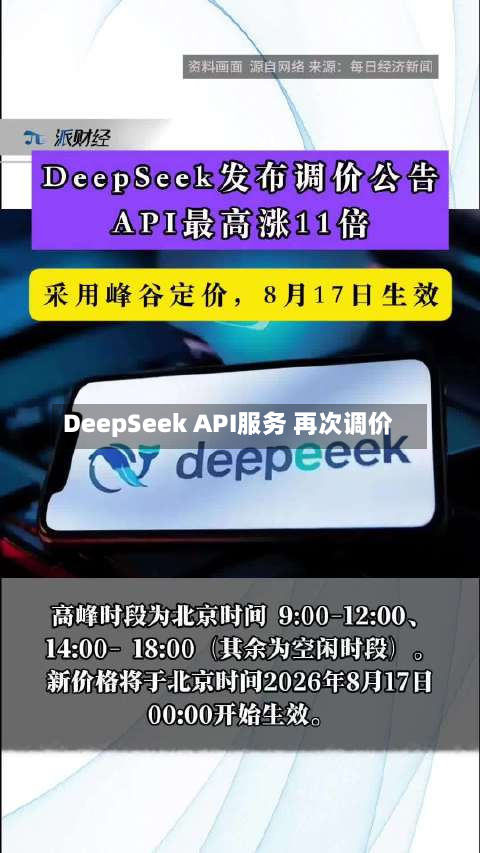 DeepSeek API服务 再次调价-第2张图片