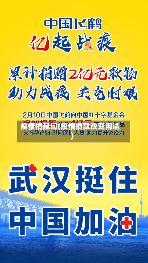 疫情捐献词(疫情捐款改变用途)-第2张图片
