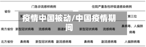 疫情中国被动/中国疫情期间-第2张图片