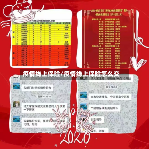 疫情线上保险/疫情线上保险怎么交-第1张图片