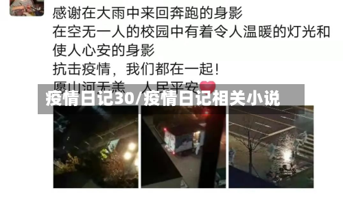 疫情日记30/疫情日记相关小说-第1张图片