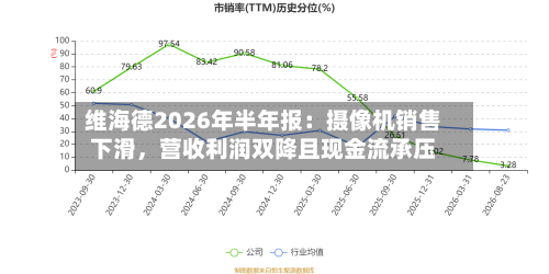 维海德2026年半年报：摄像机销售下滑，营收利润双降且现金流承压-第1张图片