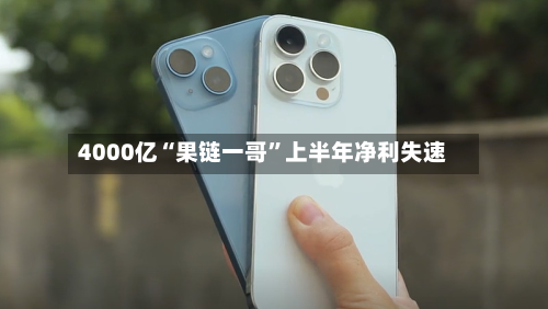 4000亿“果链一哥”上半年净利失速-第1张图片