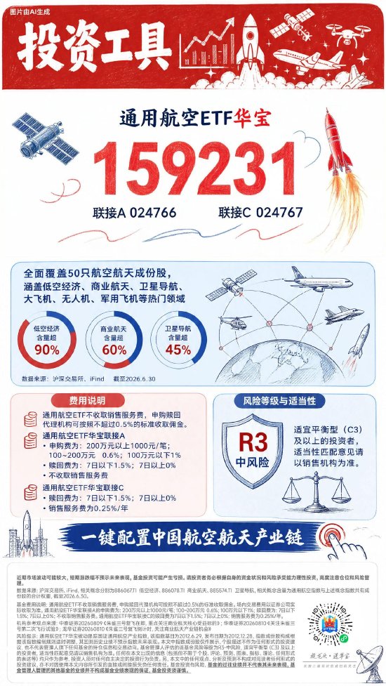 朱雀三号复飞在即	，商业航天迎爆发机遇｜通用航空ETF华宝（159231）