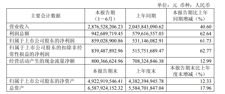 端侧AI SoC龙头	，净利润增长超60%